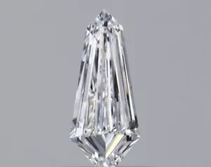Natural Kite Cut Diamond For Engagement Ring - GIA Certified - Picture 1 of 4