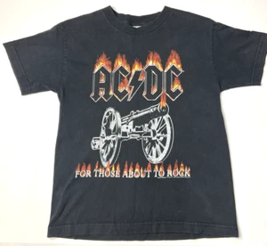 Vintage 2004 ACDC “For Those About to Rock” Youth T-Shirt – Size Medium – EUC - Picture 1 of 7