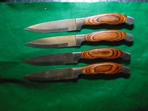 OutSet  Verde Grande Steakhouse Steak Knives - Picture 1 of 8