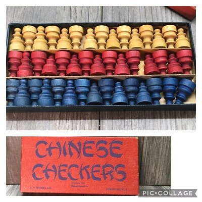 J.F. FRIEDEL CO. Chinese Checkers 1935 VINTAGE Very Good Conditions - Image 1 of 4