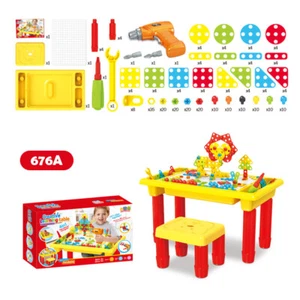 Kids Creative Children Puzzle Pegs Board 263 Educational Learning Toys DIY Gift - Picture 1 of 6
