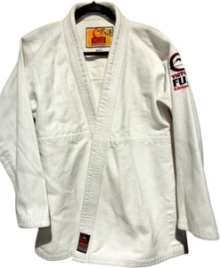 Fuji Kimono Victory GI Gear Martial Arts White Cotton Jacket Top w/ Belt Size A3 - Picture 1 of 11