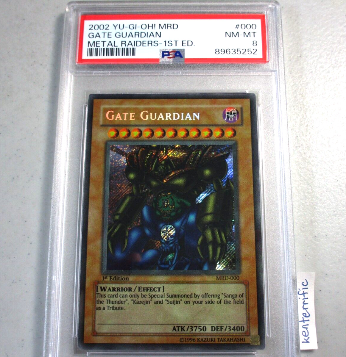 Buy Gate Guardian MRD-000 Metal Raiders 1st Edition online | eBay