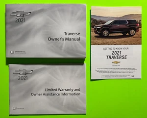 2021 Chevrolet TRAVERSE Factory Owners Manual Set *OEM* - Bild 1 von 8