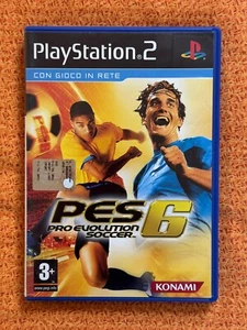 PRO EVOLUTION SOCCER PES 6 SONY PLAYSTATION 2 PS2 PAL ITA OTTIME CONDIZIONI - Foto 1 di 5