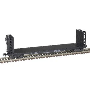 Atlas 50005797 N Chicago Great Western 48' GSI Bulkhead Flat Car #3030 - Picture 1 of 1