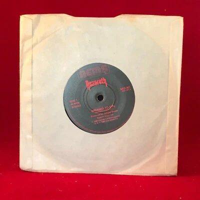 NAZARETH Dressed To Kill - 1981 UK 7" vinyl single original NEMS record 45 - Image 1 of 2