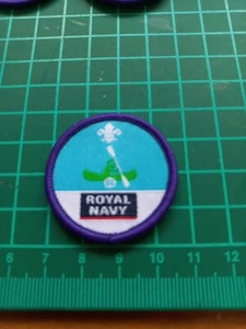 Time on Water Stage 50 Sponsered by Royal Navy Scout UK Badge - old scout logo - Foto 1 di 2