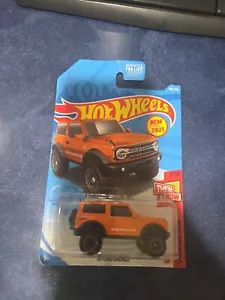 Hot Wheels Then and Now '21 Ford Bronco Orange - Picture 1 of 1