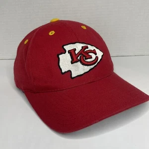 VINTAGE KANSAS CITY CHIEFS HAT NFL FOOTBALL 90's VINTAGE CAP by Logo Athletic - Picture 1 of 7