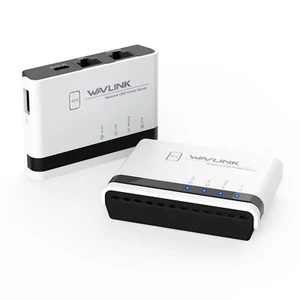 Wireless Print Server USB 2.0 Print Server w/Wired/Wireless/Standalone Modes - Picture 1 of 10