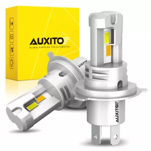 2X H4 9003 HB2 LED Bulb Hi/Lo Beam White/Amber Motorcycle Headlight High Power E - Picture 1 of 11