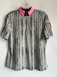 Jamie Sadock 1/4 Zip Performance Golf Top Taglia Media - Foto 1 di 10
