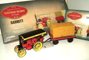 Reduced Start, Corgi 80307 Garrett Road Tractor & Flatbed Trailer & Load , 1:50 - Picture 1 of 4
