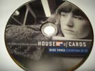 HOUSE OF CARDS SEAS 2 DISC 3 REPLACEMENT DVD DISC ONLY USED FREESHIP NOTRACKING 