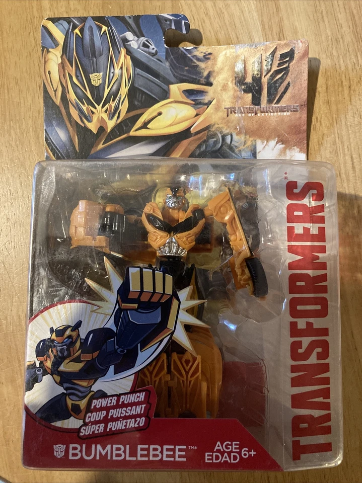 Transformers Bumblebee Age of Extinction Hasbro  Age 6 + ~sealed~ Movie - Image 1 of 2