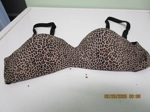 Warners Bügel leicht wattierter BH Gr. 38C mit verstellbaren Trägern Leoprint - Bild 1 von 8