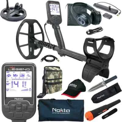 Nokta Legend PRO PACK Waterproof Metal Detector with 2 Coils and Pinpointer - Image 1 of 4