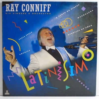 RAY CONNIFF HIS SINGERS & ORCHESTRA LATINISIMO BRAZIL 1994 LP - Image 1 of 4