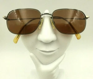 Vintage Neostyle 857 Gunmetal Oval Sunglasses FRAMES ONLY - Picture 1 of 10