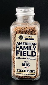 Milwaukee Brewers Field Dirt de American Family Field 10/9/21 NLDS Juego 2 - Imagen 1 de 6
