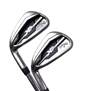 Left Handed Callaway XR Irons / 5-AW / XP 95 S300 Stiff Flex - Picture 1 of 10