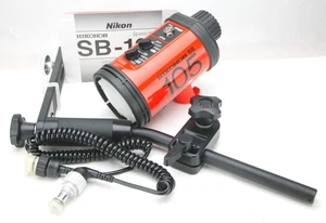 Nikon Nikonos Underwater Strobe SB-105 Kit Completo con Cable. Limpio. PROBADO. VER. - Imagen 1 de 3