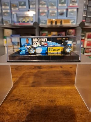 MINICHAMPS MSC 1/43 No 14 F1 Benetton Renault B194/B195 1995 Showcar Schumacher  - Image 1 of 4