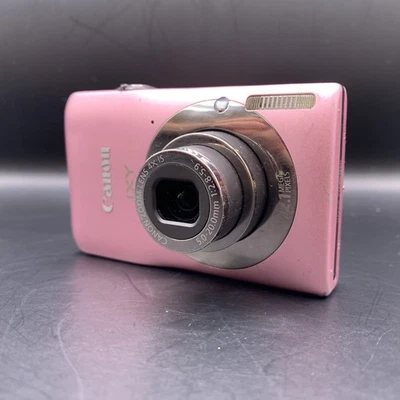 [Box] Canon IXY 200F PowerShot SD1300 IS DIGITAL ELPH Pink Excellent From Japan - Image 1 of 4