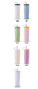 Owala Straw Travel Tumbler 710ml Stainless Steel Insulated Cup with Lid - Picture 1 of 9