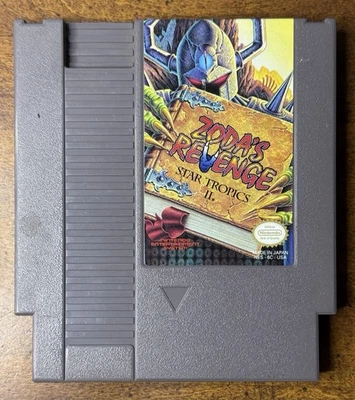 Zoda's Revenge: Star Tropics II Nintendo Entertainment NES Tested New Battery  - Image 1 of 3