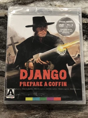 Django Prepare A Coffin Blu-ray Arrow Video Spaghetti Terence Hill New Sealed - Image 1 of 2