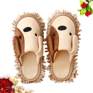 Zapatillas de barrido Fregona para pies Zapatos de limpieza Zapatillas de limpieza Zapatos de limpieza de pisos - Imagen 1 de 11