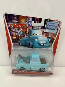 Rare Disney Cars Tokyo Mater Drift Party Tow Truck Blue - Picture 1 of 3