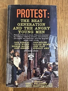 Protest: The Beat Generation and The Angry Young Men 1960 UK Panther PB 1st VG - Picture 1 of 8