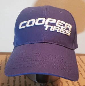 NUEVO Cooper Tires Sombrero Deletrear Logo Correa Trasera Gorra de Béisbol Ajustable para Papá - Imagen 1 de 7