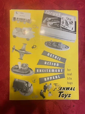 Rare Original 1952 Renwal Dealer Toy Catalog - Excellent Condition- Full Color - Image 1 of 4