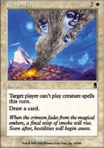 Cease-Fire - Foil ~ Moderately Played Odyssey MTG Magic UltimateMTG White Card - Image 1 of 1