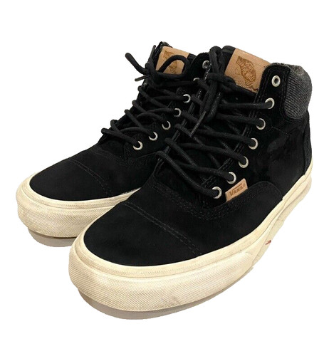 Scarpe Vans California High SK8 HI Top nere scamosciate uomo 8 5 donna 10 skate stringate