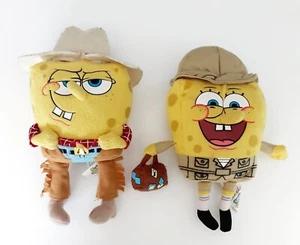 SpongeBob Plush 2 Pcs Preloved - Picture 1 of 2