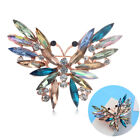 Fashion Colorful Crystal Brooch Pins Animal Butterfly Enamel Women Gifts Jew SFG