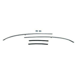 Replacement Stainless Steel Inner Roof Rail Weatherstrip Channel Set