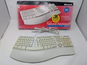 Microsoft Natural Keyboard Elite Wired PS/2  / No. X03-80203 - Picture 1 of 10