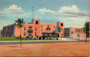 Administration Bldg University New Mexico Linen Postcard - Picture 1 of 2
