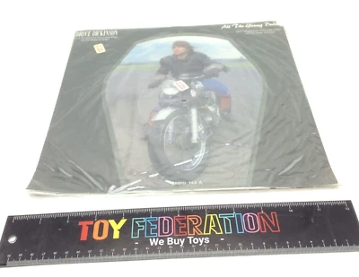 BRUCE DICKINSON ALL THE YOUNG DUDES Cut-To-Shape Vinyl Record - Image 1 of 4