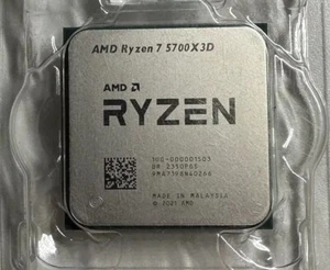 NEW AMD Ryzen 7 5700X3D 8-Core 16-Thread 4.1GHz Socket AM4 CPU TRAY - Picture 1 of 1