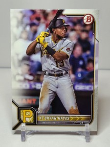 2022 Bowman Baseball # 13 Ke'Bryan Hayes - Pittsburgh Pirates