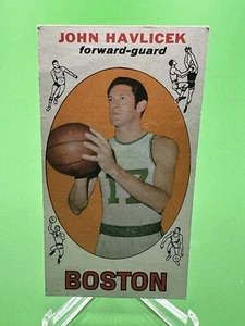 JOHN HAVLICEK 1969-70 Topps ROOKIE #20 - VG - Creases - Celtics - Picture 1 of 2