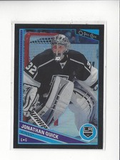 2013-14 O-Pee-Chee Black Rainbow #421 Jonathan Quick Kings 001/100 
