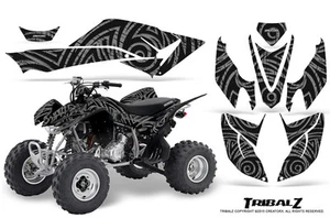 HONDA TRX 400 2008-2016 GRAPHICS KIT CREATORX DECALS STICKERS TRIBALZ SILVER - Bild 1 von 1